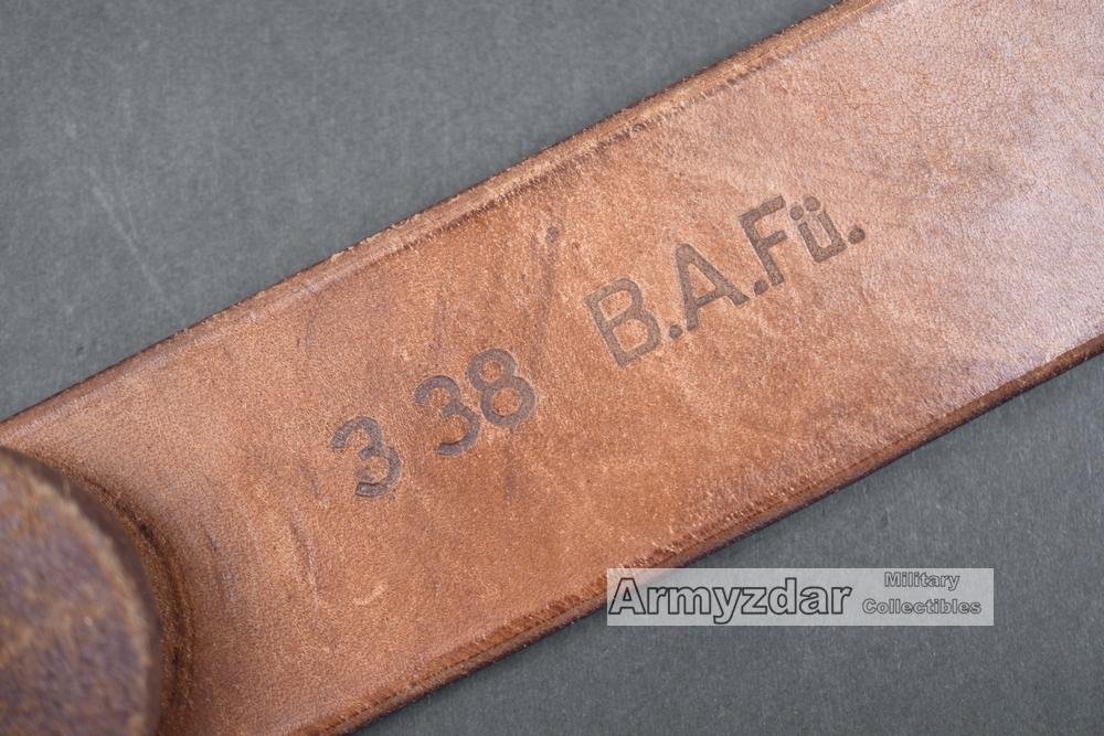 WH Leather belt '1938' — image 7