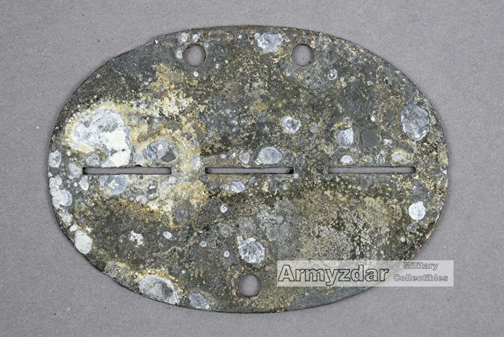 WH Dog-tag „Stam.Kp./ Kf.u.Ers.Ausb.Abt.3' — image 2