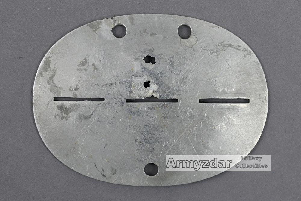 WH Dog-tag '4./ INF. ERS. BATL. 464' — image 2