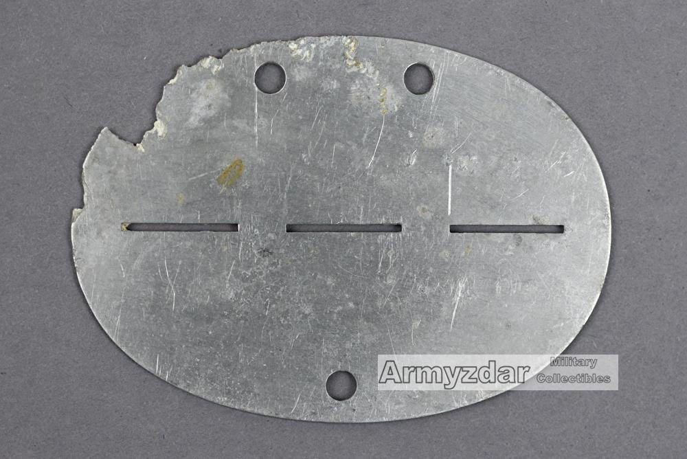 WH Dog-tag 'INF. ERS. BATL. 77. STAB' — image 2