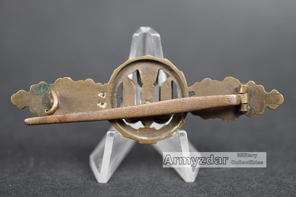 Frontflugspange für Kampfflieger in Bronze „P. Meybauer' — image 2