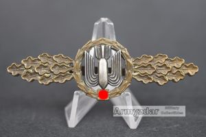 Frontflugspange für Kampfflieger in Bronze „P. Meybauer'