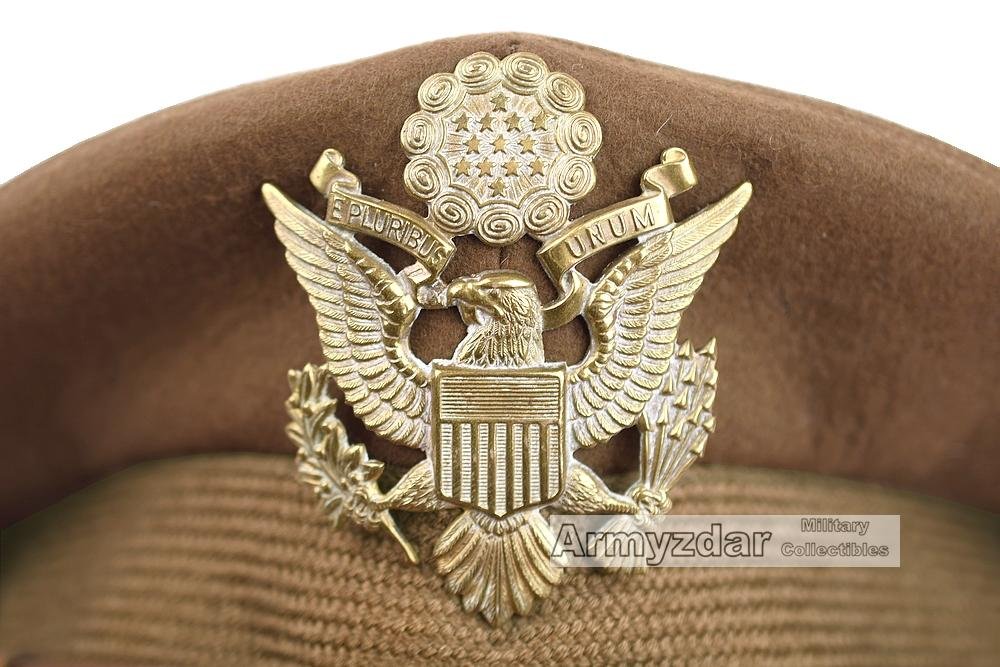 WW2 US Army Officer Visor hat 'Luxenberg' — image 5