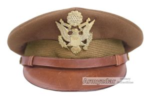 WW2 US Army Officer Visor hat 'Luxenberg'
