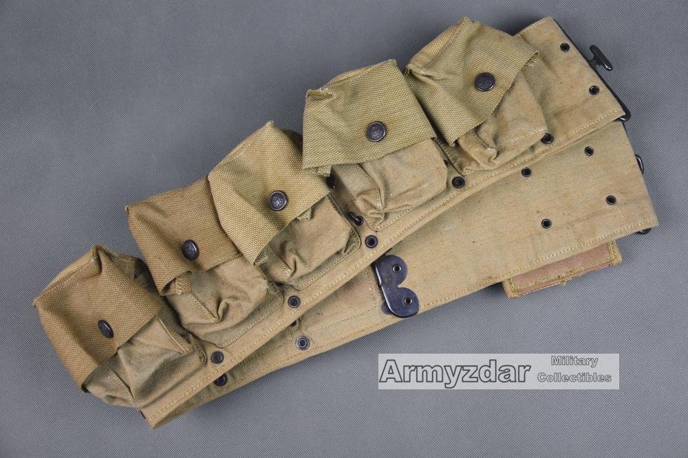 US M1917 Medical belt „MILLS, Eagle snaps' — image 2
