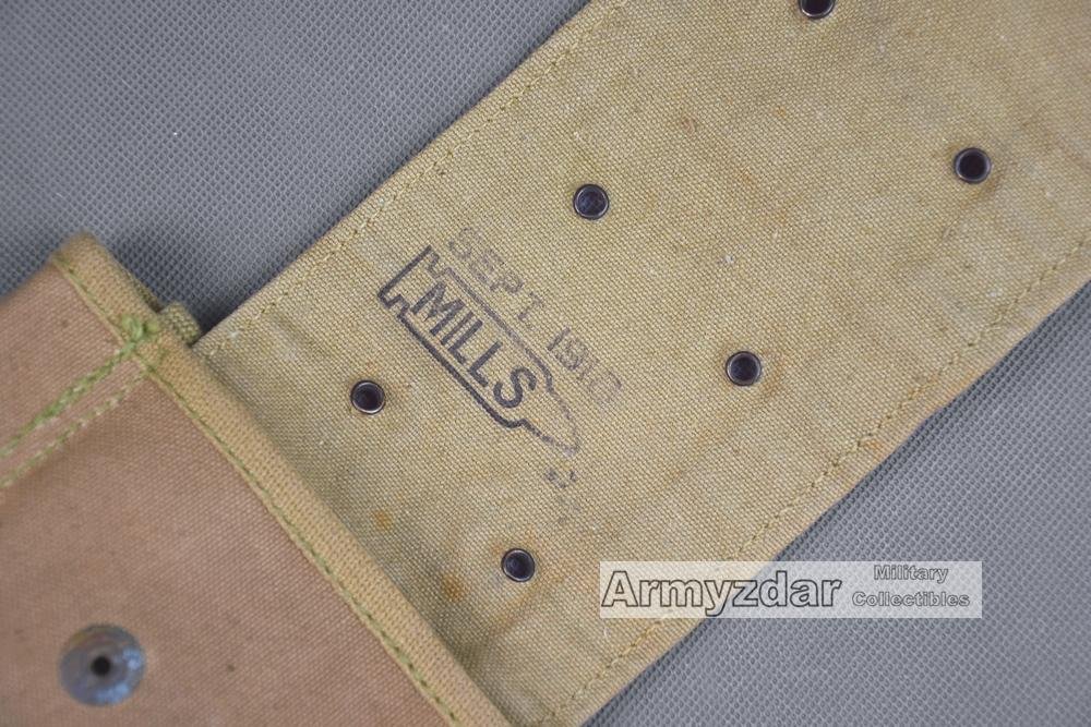 US M1917 Medical belt „MILLS, Eagle snaps' — image 5