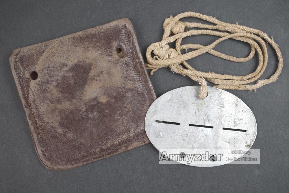 LW Dog-tag 'Ers. Kp. F. M.G. s. 52' — image 2