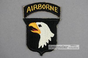 WW2 101st Airborne Division patch „Type 3'