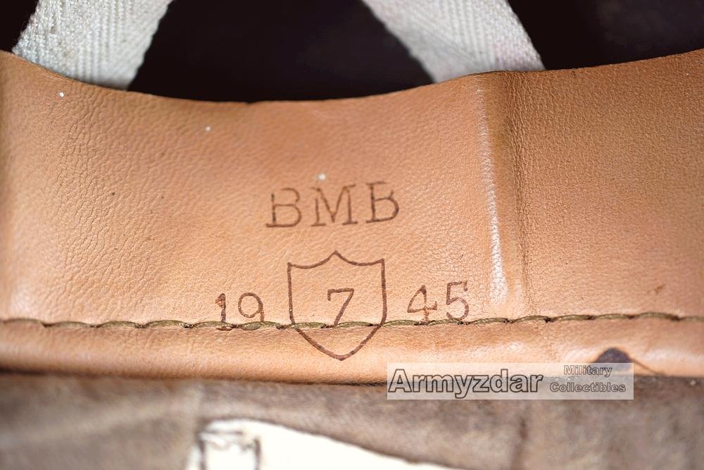 British MkI Dispatch rider helmet BMB 45 sz 7 — image 11