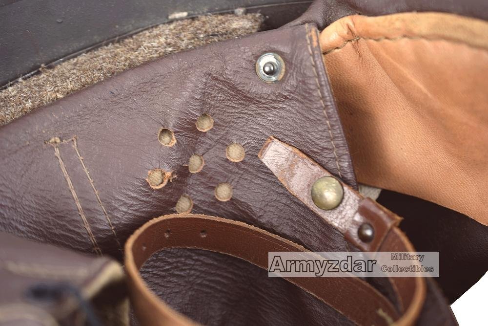 British MkI Dispatch rider helmet BMB 45 sz 7 — image 7