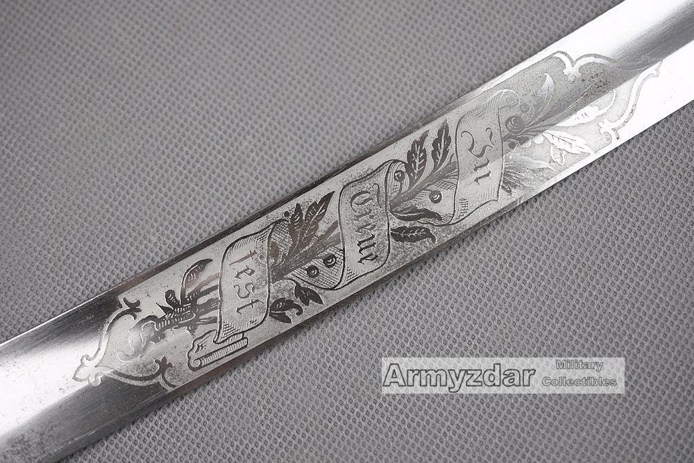 Bavarian etched sword 'In Treue Fest' — image 12