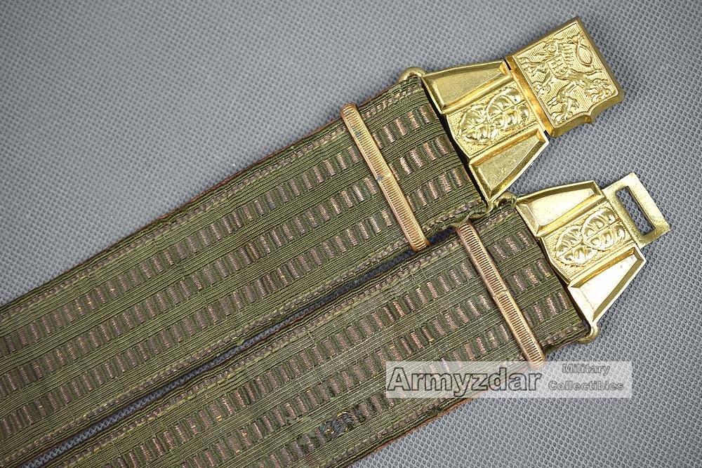 Czechoslovakian officer dress belt — image 2