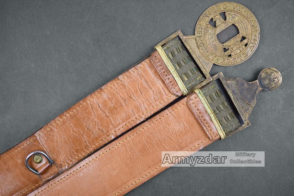 Slovak officer belt 'Hlinka Guard' — image 3