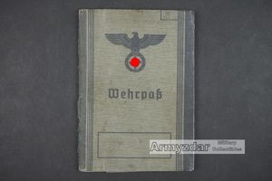 WH Wehrpaß „6./Pz.Ausb.Abt.18'