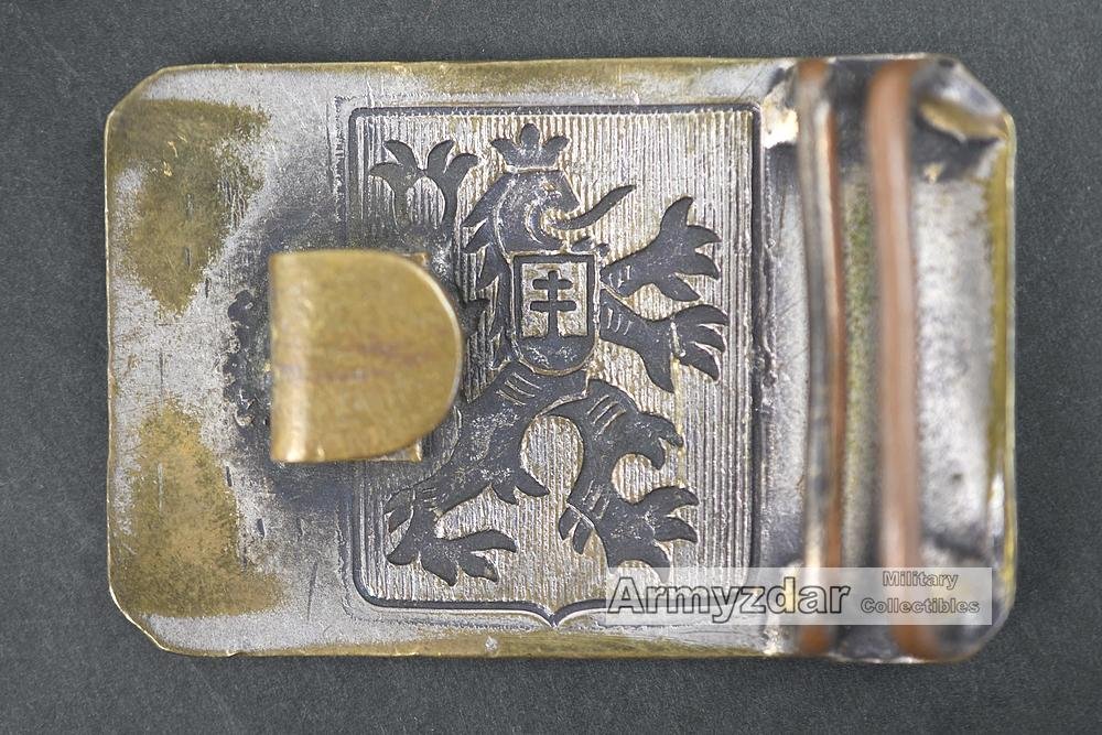 Czechoslovakian buckle 'Svoboda army' — image 2