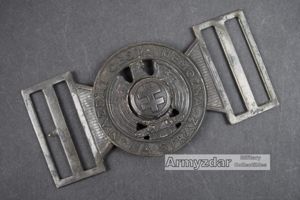 Slovak bronze buckle 'Hlinkova mládež'