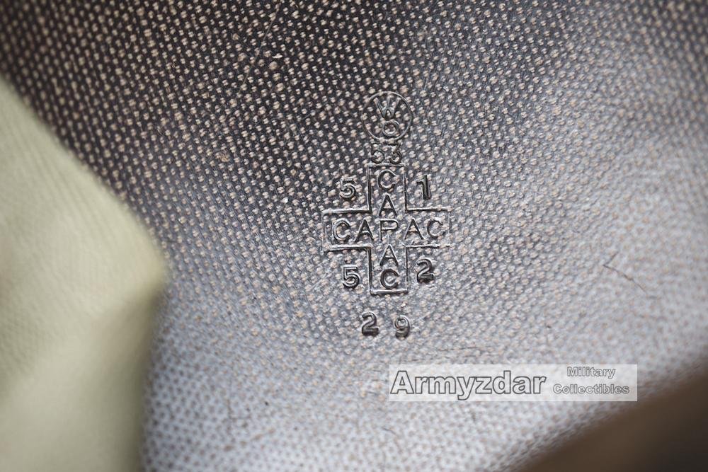 Top Repro WW2 US M1 Helmet with CAPAC liner'2nd Infantry Division' nr.3 — image 6