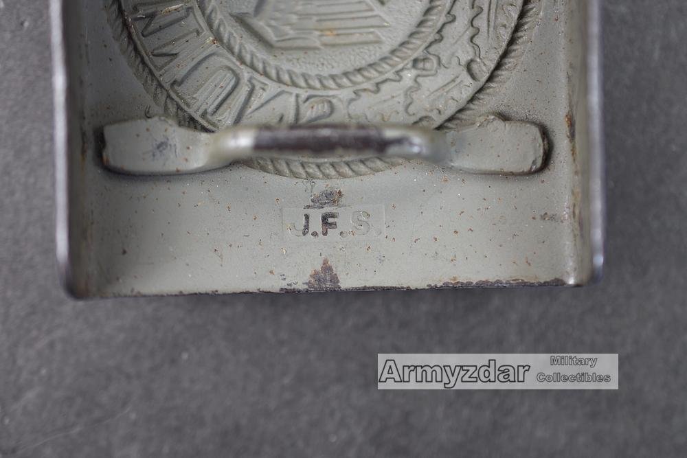 WH Steel buckle 'JFS 1942' — image 6
