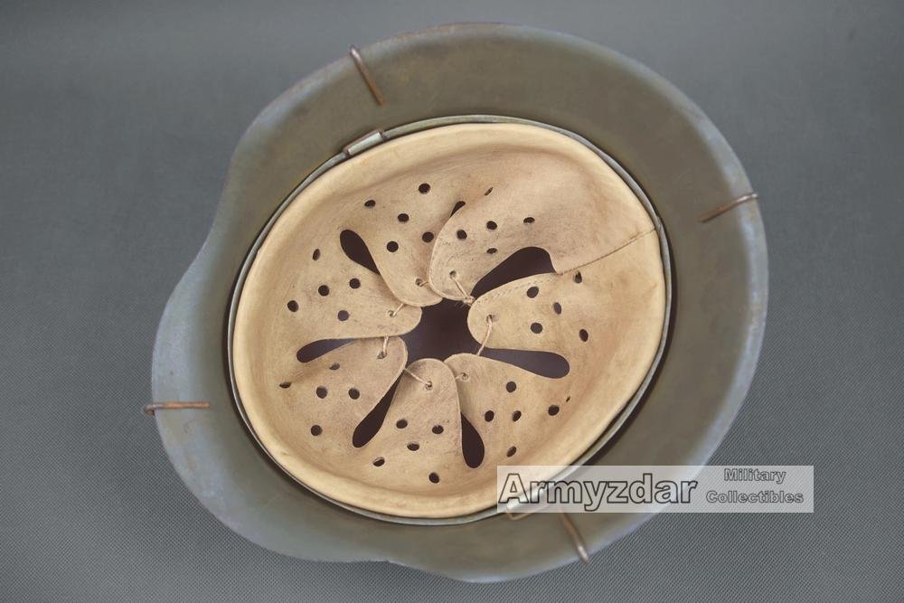 Repro SS M42 Single decal camo wire helmet „ET62/55' — image 4