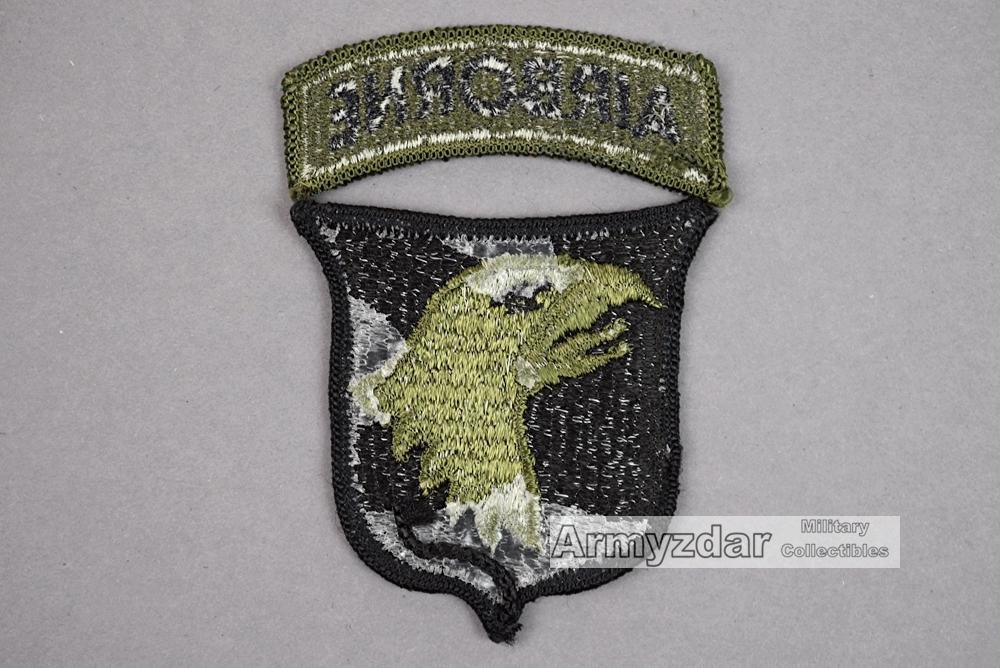 US 101st Airborne Division Green Patch — image 2