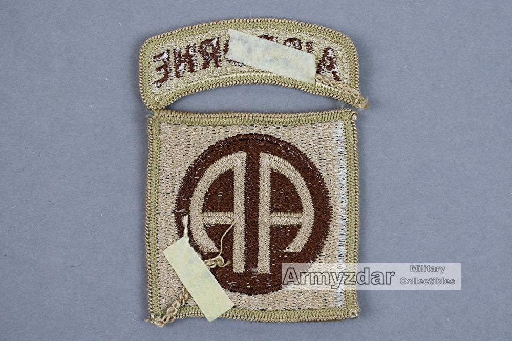 US 82nd Airborne Division Patch 'Desert 80s/90s' — image 2