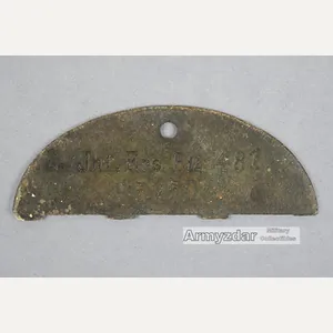 WH Half Dog-tag „2./Inf.Ers.Btl.481'