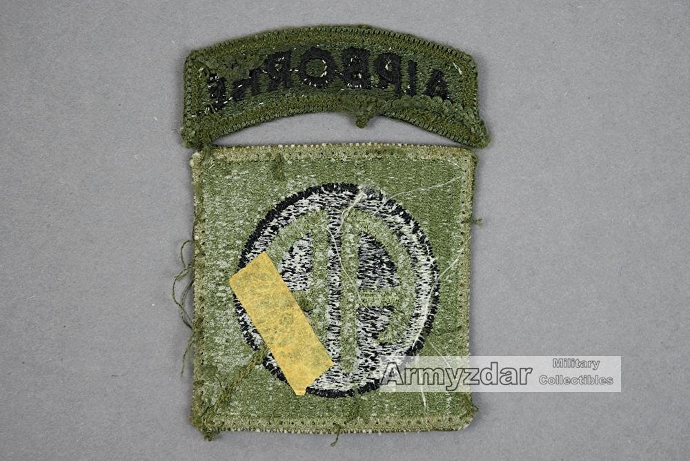 US 82nd Airborne Division Green Patch — image 2