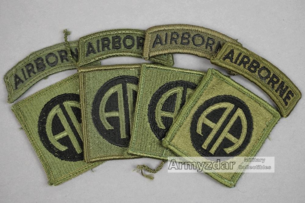 US 82nd Airborne Division Green Patch — image 3