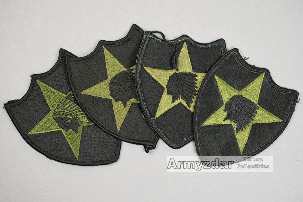 US 2nd Infantry Division Green Patch — image 3