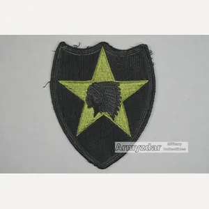 US 2nd Infantry Division Green Patch