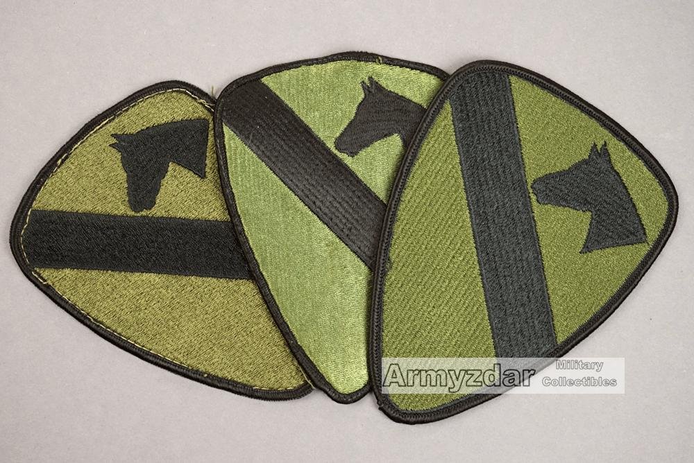 US 1st Cavalry Division Green Patch — image 3