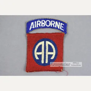 WW2 US 82nd Airborne Division Patch „green back'