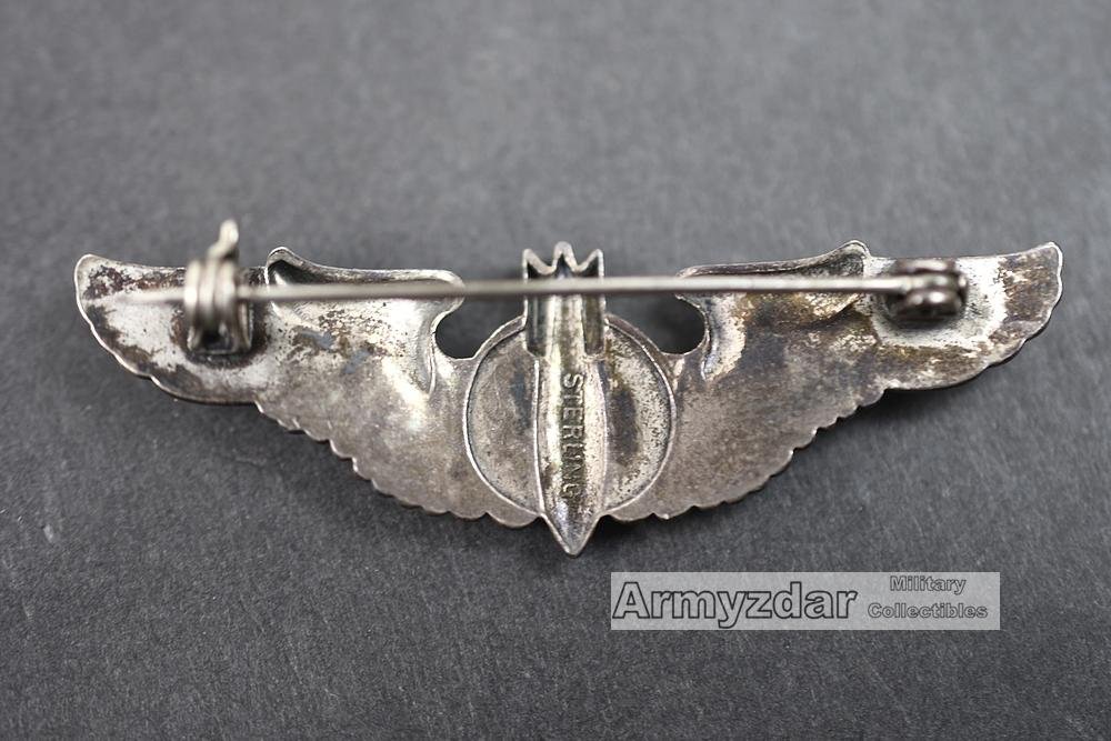 WW2 US Air Force Bombardier Miniature Wings „Sterling' — image 3