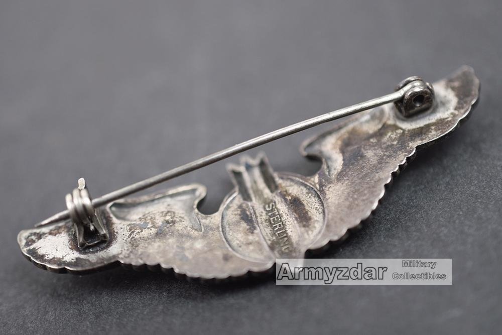 WW2 US Air Force Bombardier Miniature Wings „Sterling' — image 4