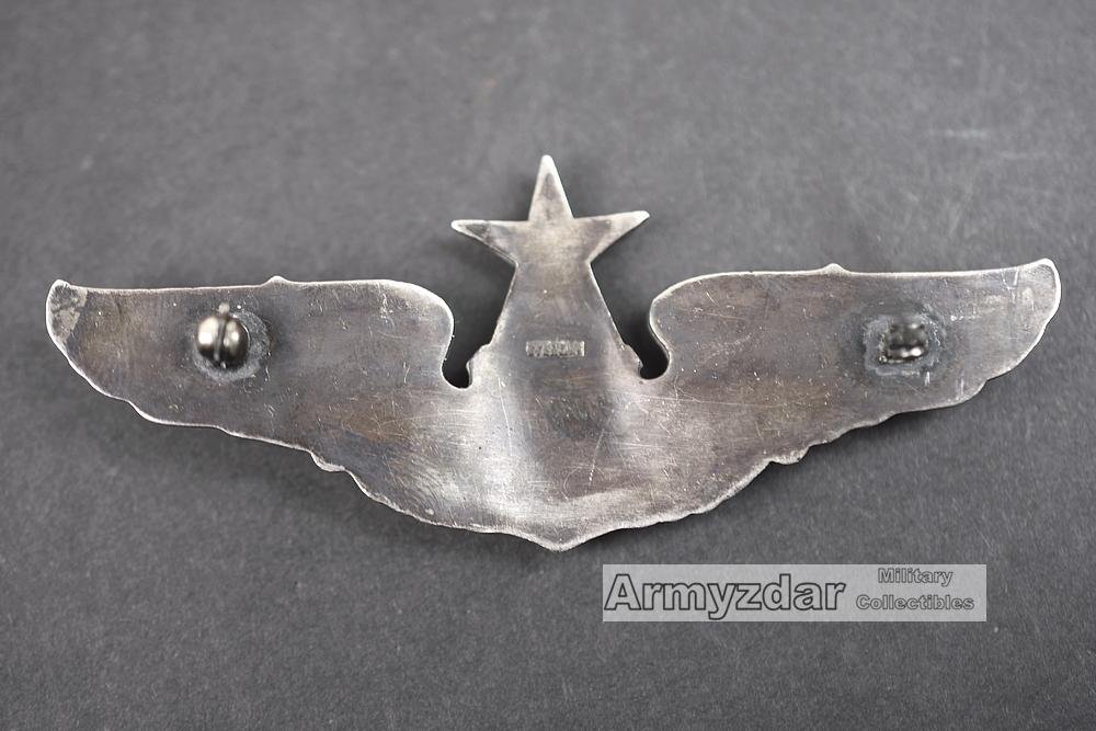 WW2 US Air Force Senior Pilot Wings „Sterling' — image 2