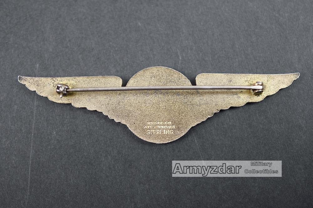 WW2 US Navy Observer Wings „Sterling' — image 2