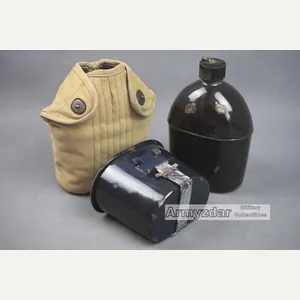 US M1910 Enamel Canteen + cup