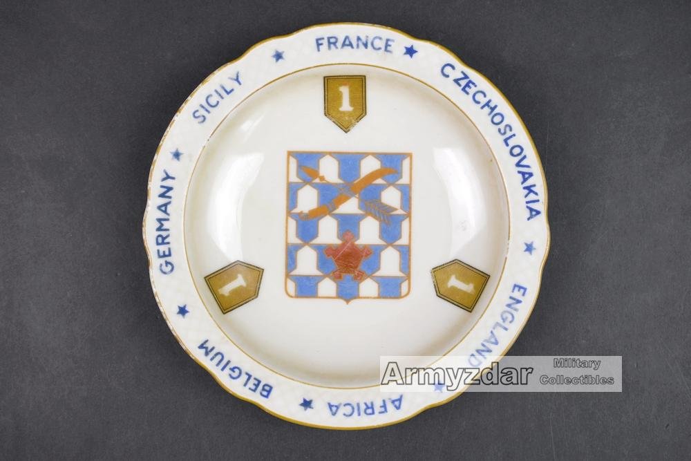 US Plate '1st Infantry Division' — image 2