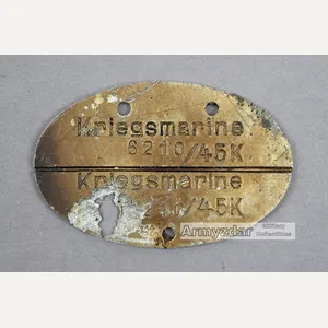 KM Dog-tag „6210/45K'