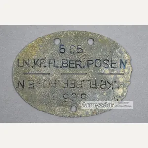 LW Dog-tag 'LN.KP.FL.BER.POSEN'