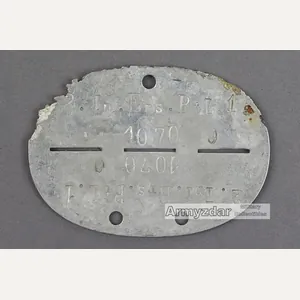 WH Dog-tag '2. Inf. Ers. Btl. 1'