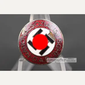 NSDAP Parteiabzeichen M1/34 „Karl Wurster'