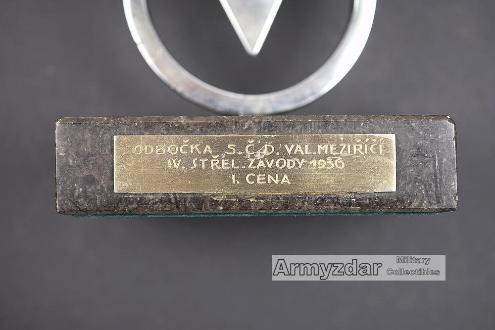 1. Price of IV. Střelecké závody Čs. důst. Val. Meziříčí 1936 — image 4