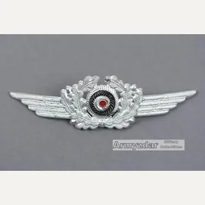 LW Aluminium visor cap wreath