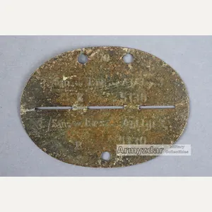 WH Dog-tag „3./San.-Ers.-Abtlg.3'