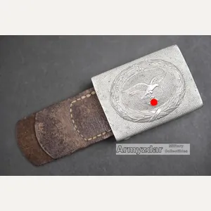 LW Aluminium buckle 1938 'I./Flak.Rgt.23'