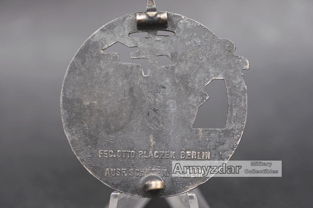 KM Blockadebrecherabzeichen „Otto Platzeck' — image 3