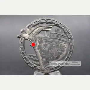 KM Blockadebrecherabzeichen „Otto Platzeck'