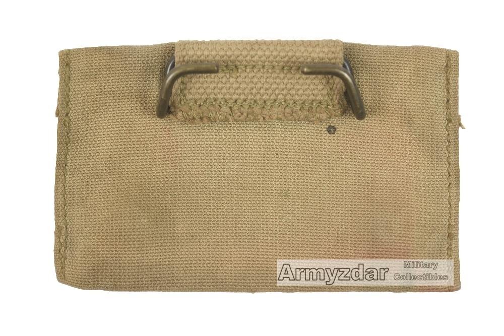 US M1910 Tan first aid pouch 'L.C.C.&CO. 1918' — image 2