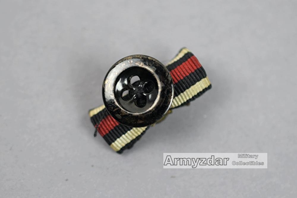 EKII, Frontkämpfer Kreuz, VWA in schw. Button hole miniature — image 2